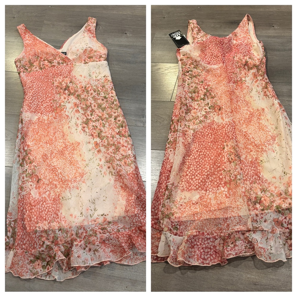 Y2K Dead Stock Floral Dress